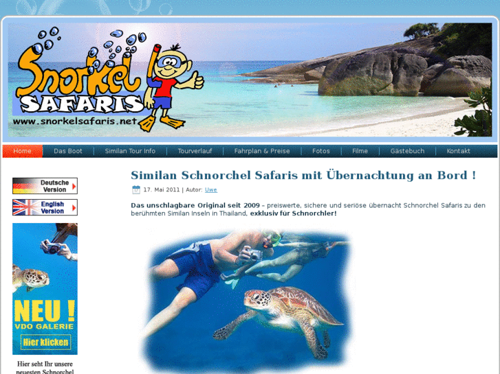 www.snorkelsafaris.net