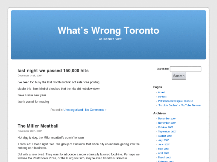 www.whatswrongtoronto.com