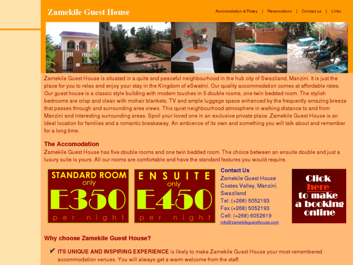 www.zamekileguesthouse.com