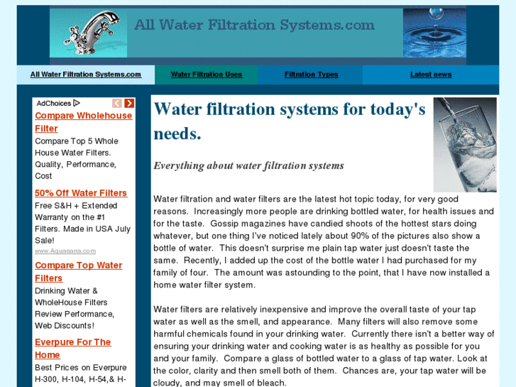 www.allwaterfiltrationsystems.com