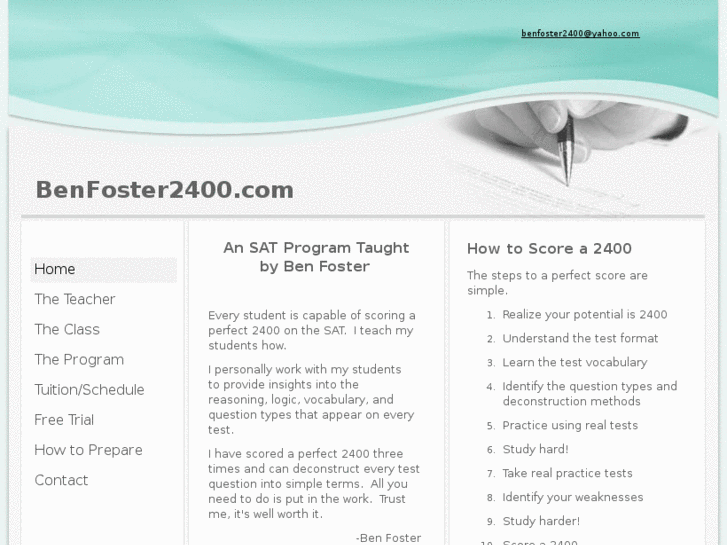 www.benfoster2400.com