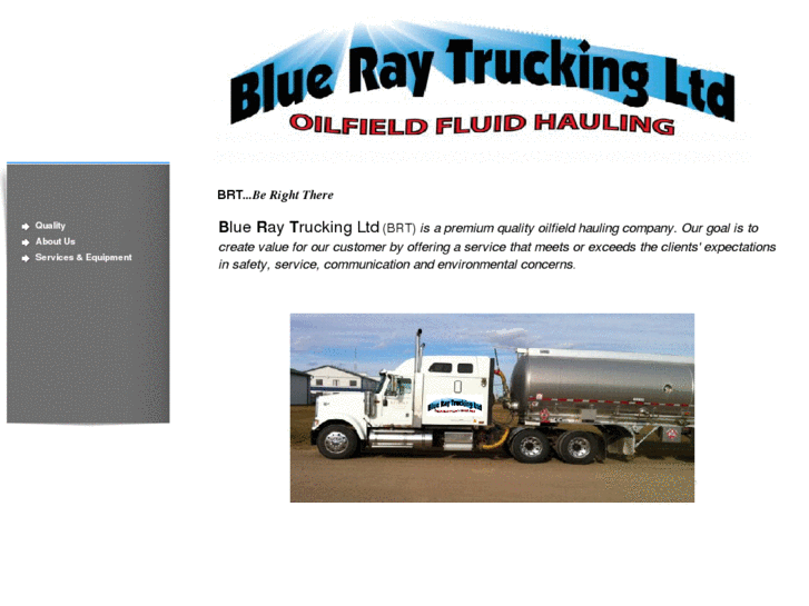 www.blueraytrucking.com