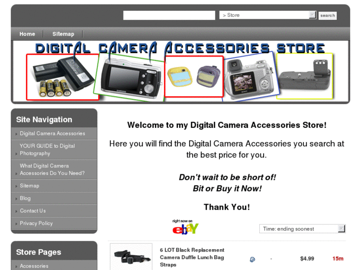 www.digitalcameraaccessoriesstore.com