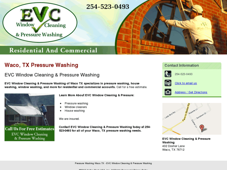 www.evcwindowcleaning.com