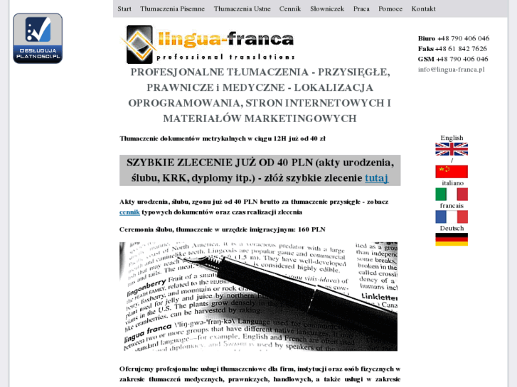 www.lingua-franca.pl