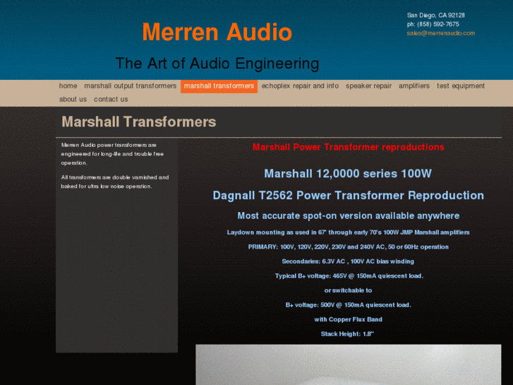 www.marshalltransformers.com