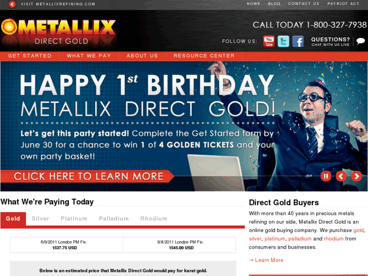 www.metallixdirectgold.com