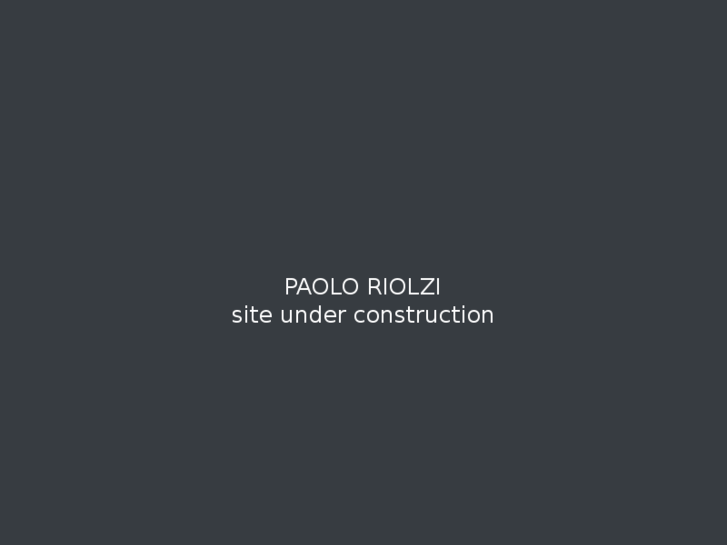 www.paoloriolzi.com