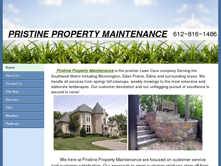 www.pristinepropertymaintenance.com