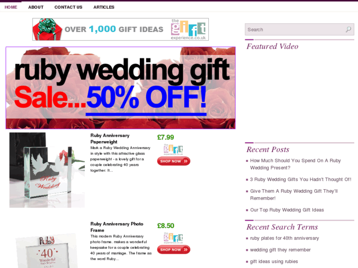 www.rubyweddinggifts.org