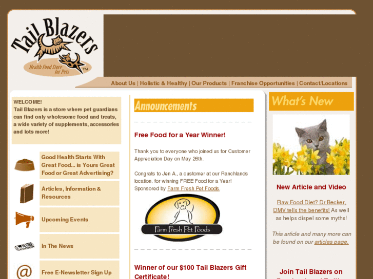 www.tailblazerspets.com