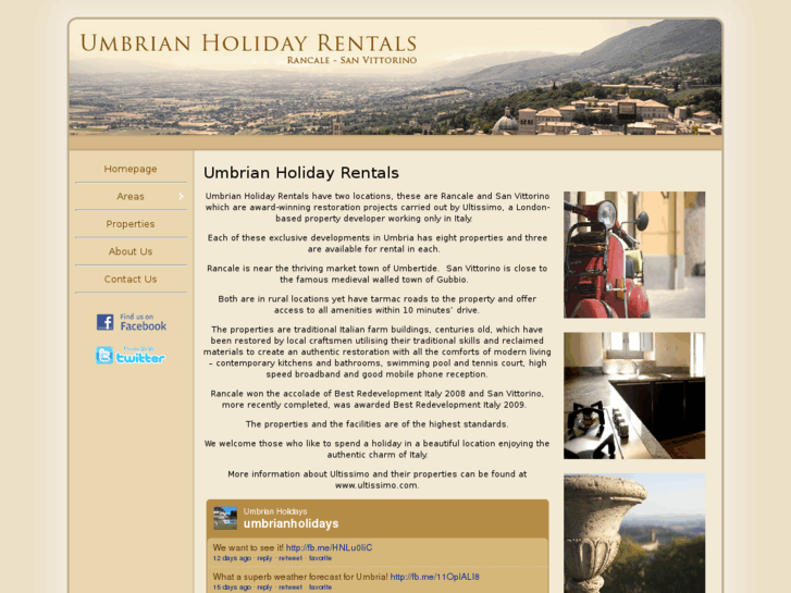 www.umbrianholidayrentals.com