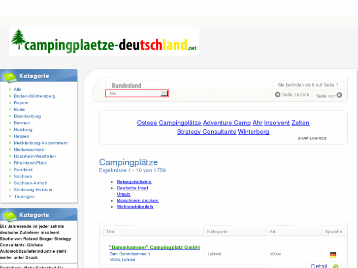 www.campingplaetze-deutschland.net