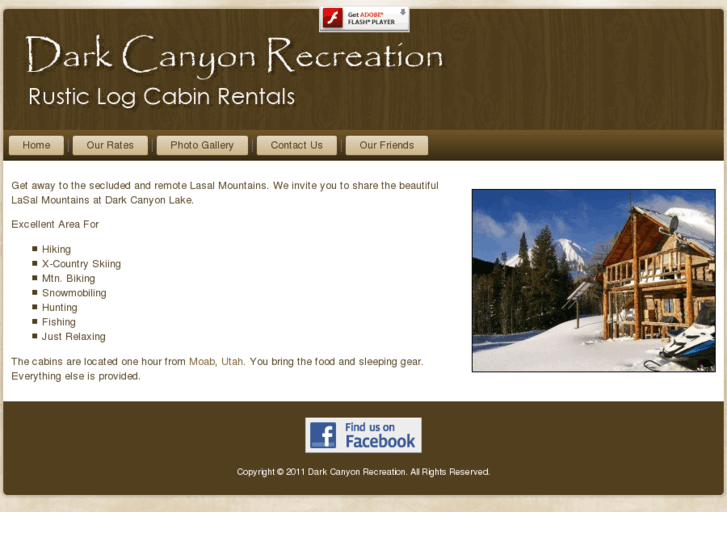 www.darkcanyoncabins.com