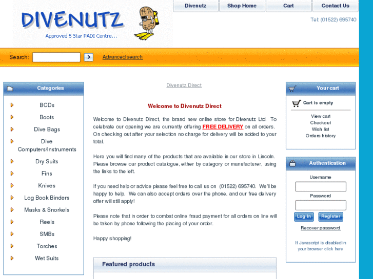 www.divenutzdirect.com