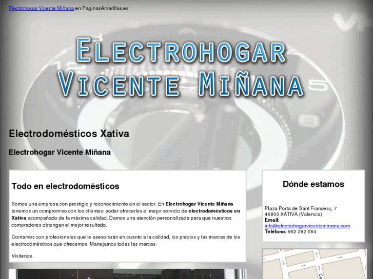 www.electrohogarvicenteminana.com