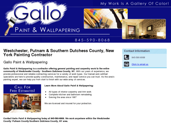 www.gallopaintandwallpapering.com