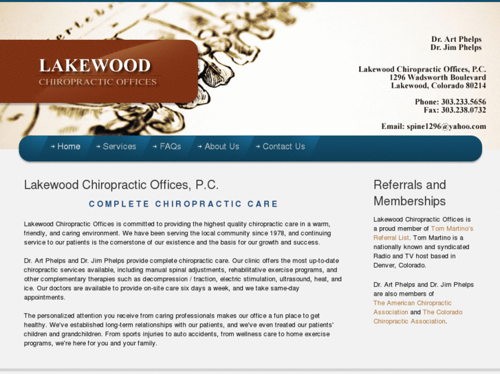 www.lakewoodchiropracticoffices.com