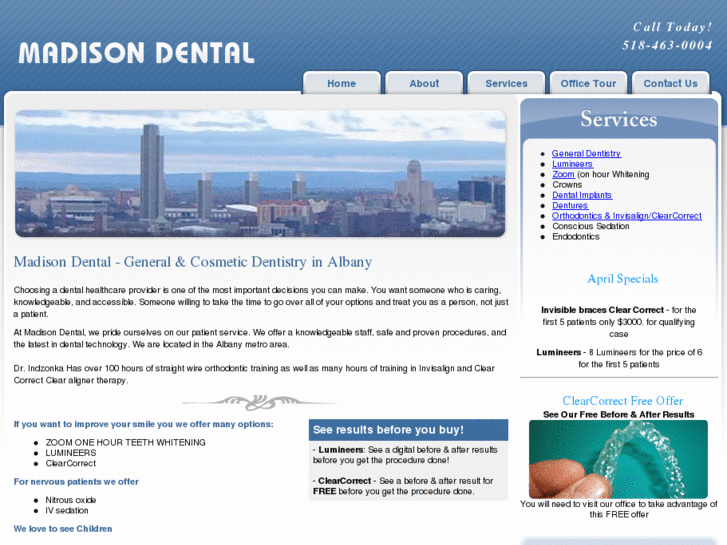 www.madisondentalalbany.com