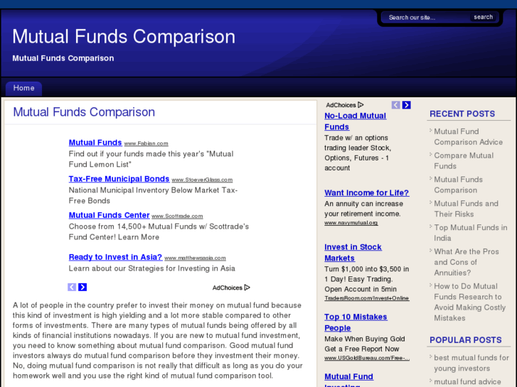 www.mutualfundscomparison.com