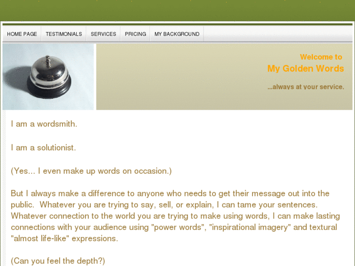 www.mygoldenwords.com