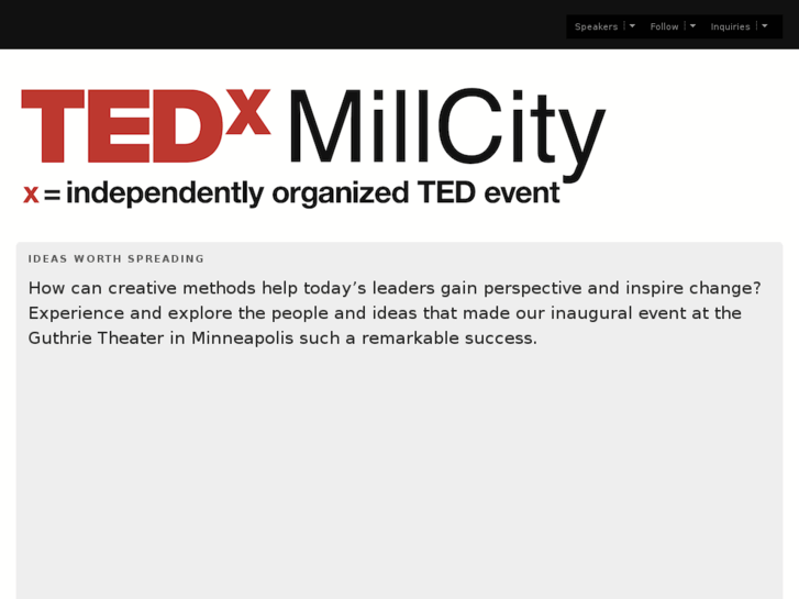 www.tedxmillcity.com