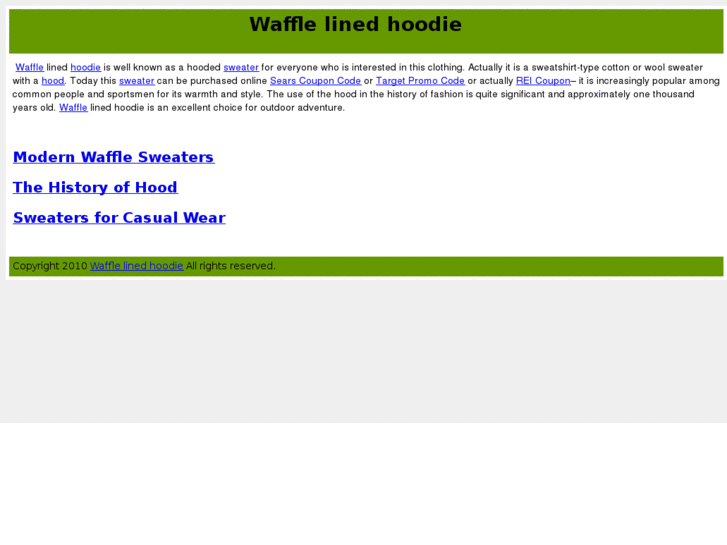 www.waffle-lined-hoodie.com