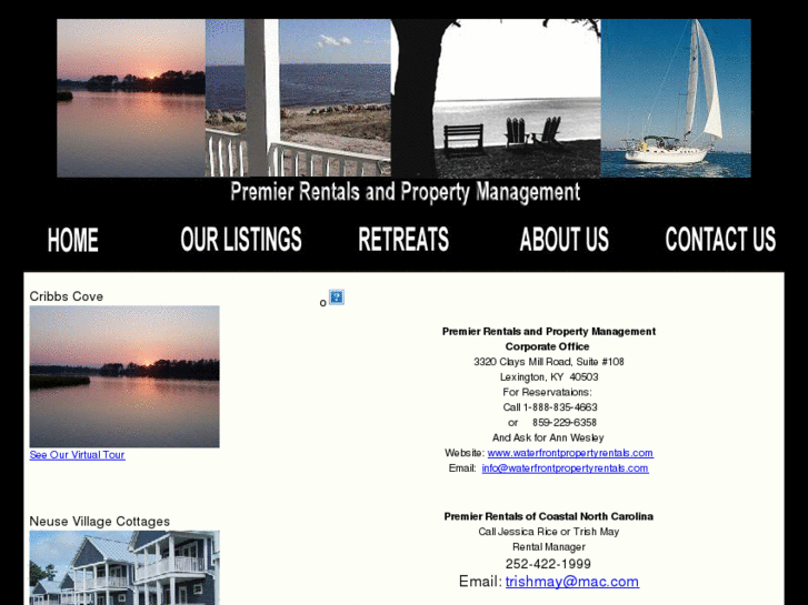 www.waterfrontpropertyrentals.com