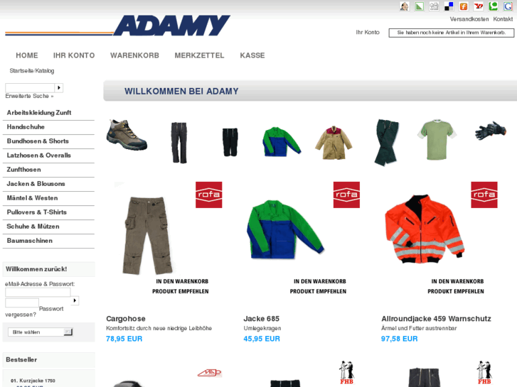 www.adamy-shop.de