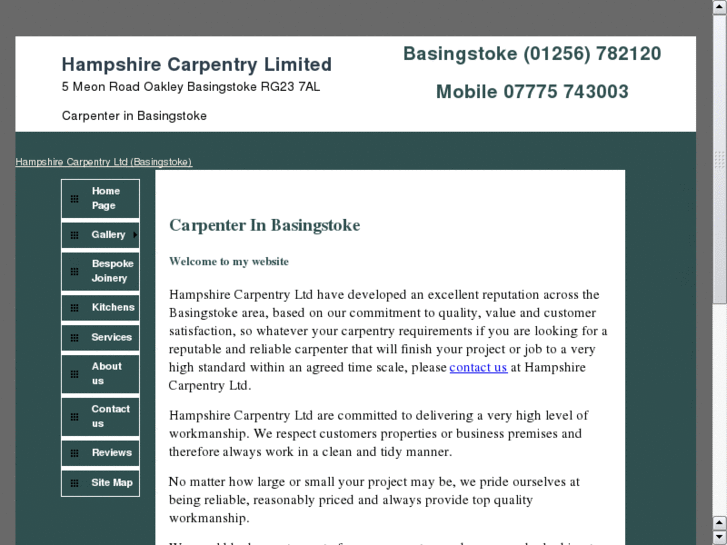 www.carpenterinbasingstoke.com