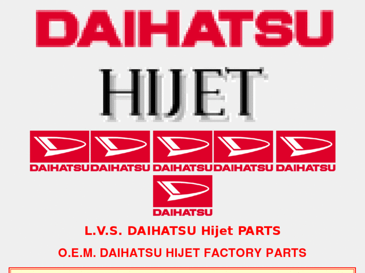 www.daihatsuhijetparts.com