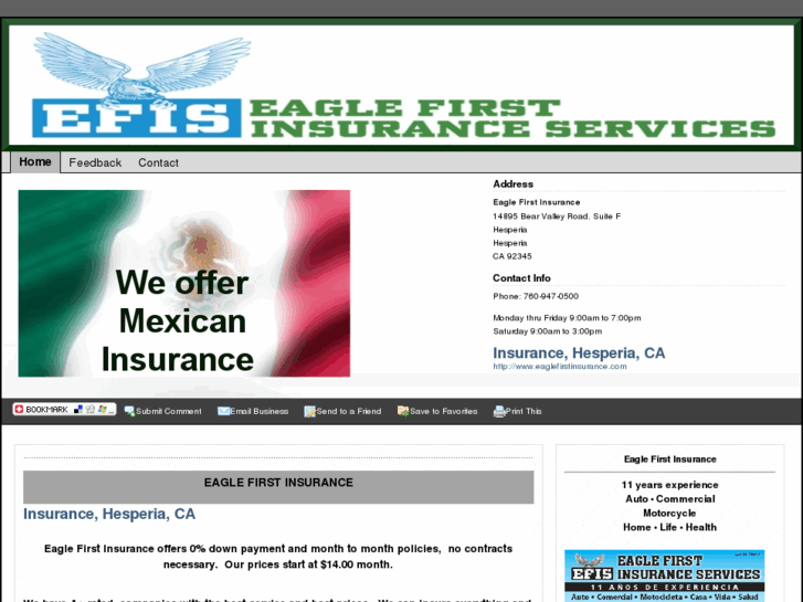 www.eaglefirstinsuranceservices.com