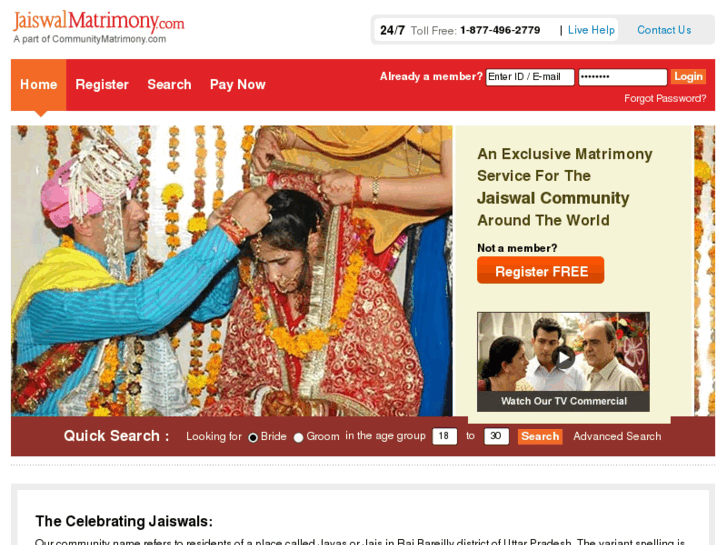 www.jaiswalmatrimony.com