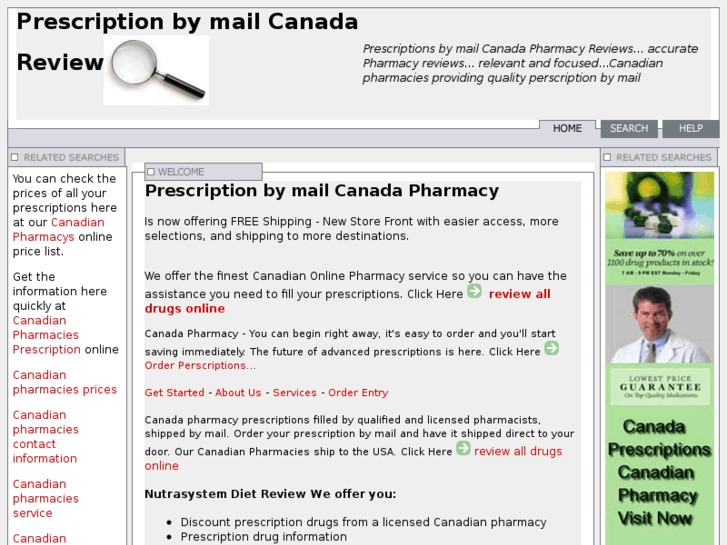 www.prescriptionbymailcanada.com