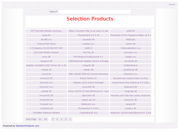 www.selectionproducts.com