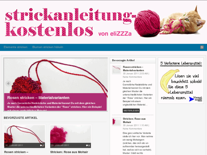 www.strickanleitung-kostenlos.com