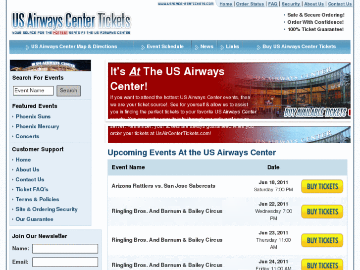 www.usaircentertickets.com