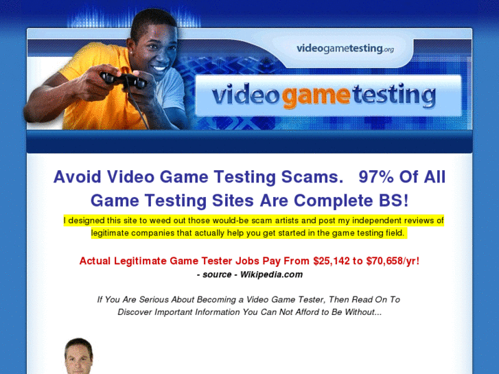 www.videogametesting.org