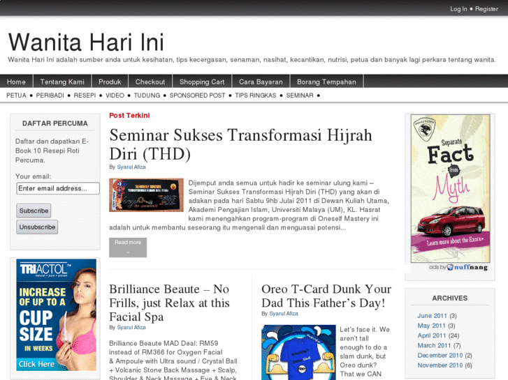 www.wanitahariini.com