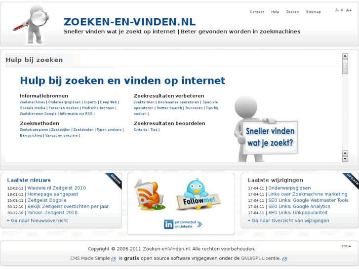 www.zoeken-en-vinden.nl