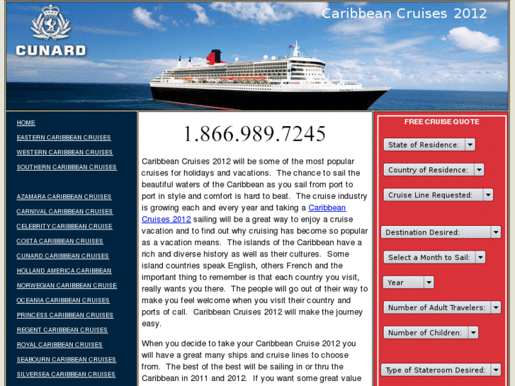 www.caribbeancruises2012.com