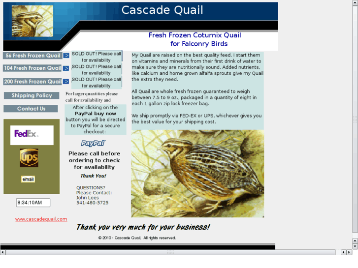 www.cascadequail.com