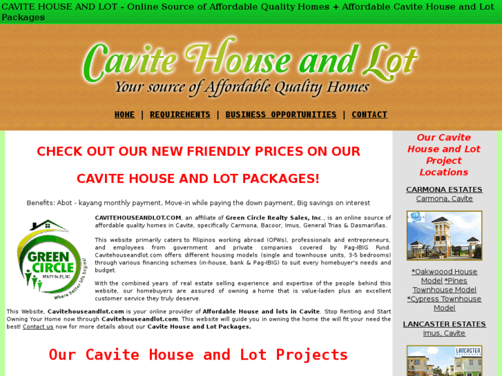 www.cavitehouseandlot.com