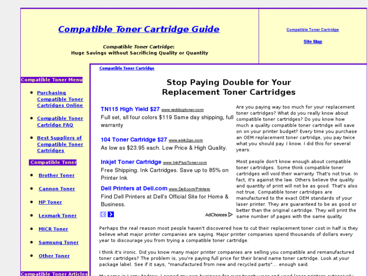 www.compatible-toner-cartridge-guide.com