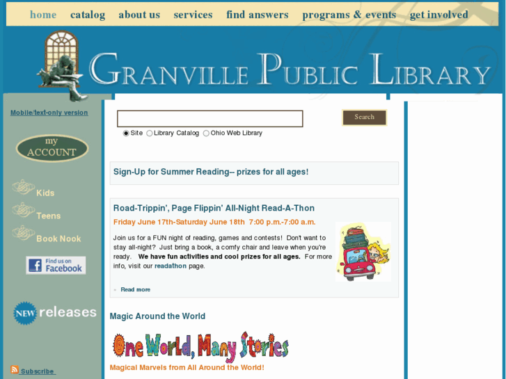 www.granvillelibrary.org