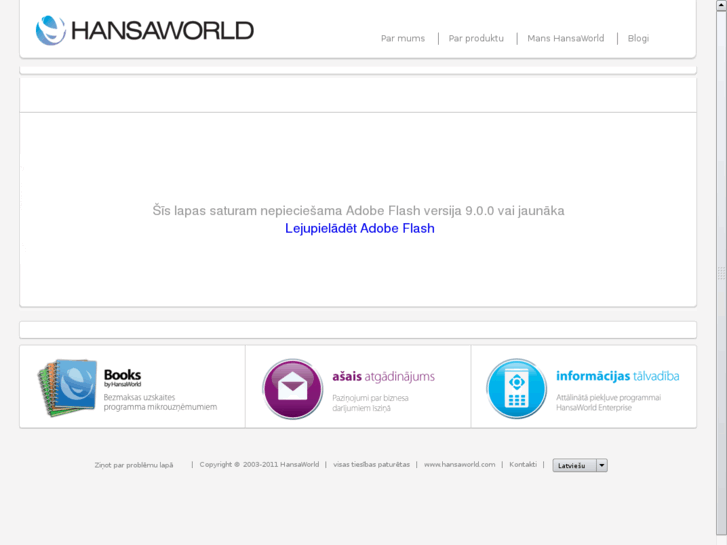 www.hansaworld.lv