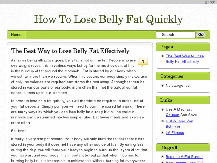 www.howtolosebellyfatquickly.org