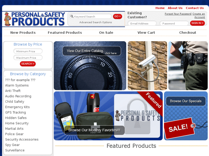 www.personalandsafetyproducts.com