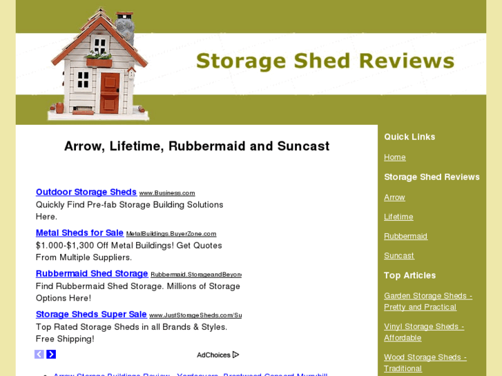 www.storageshedreviews.com