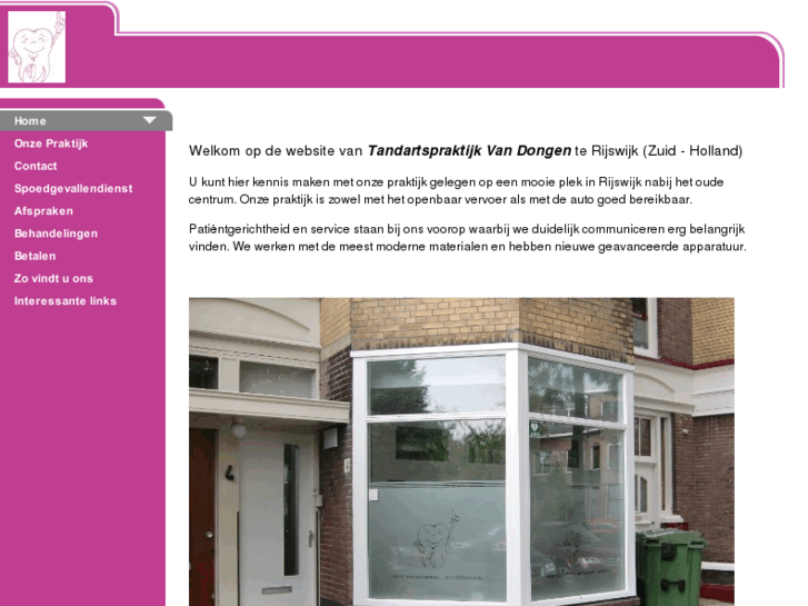 www.tandartspraktijkvandongen.com